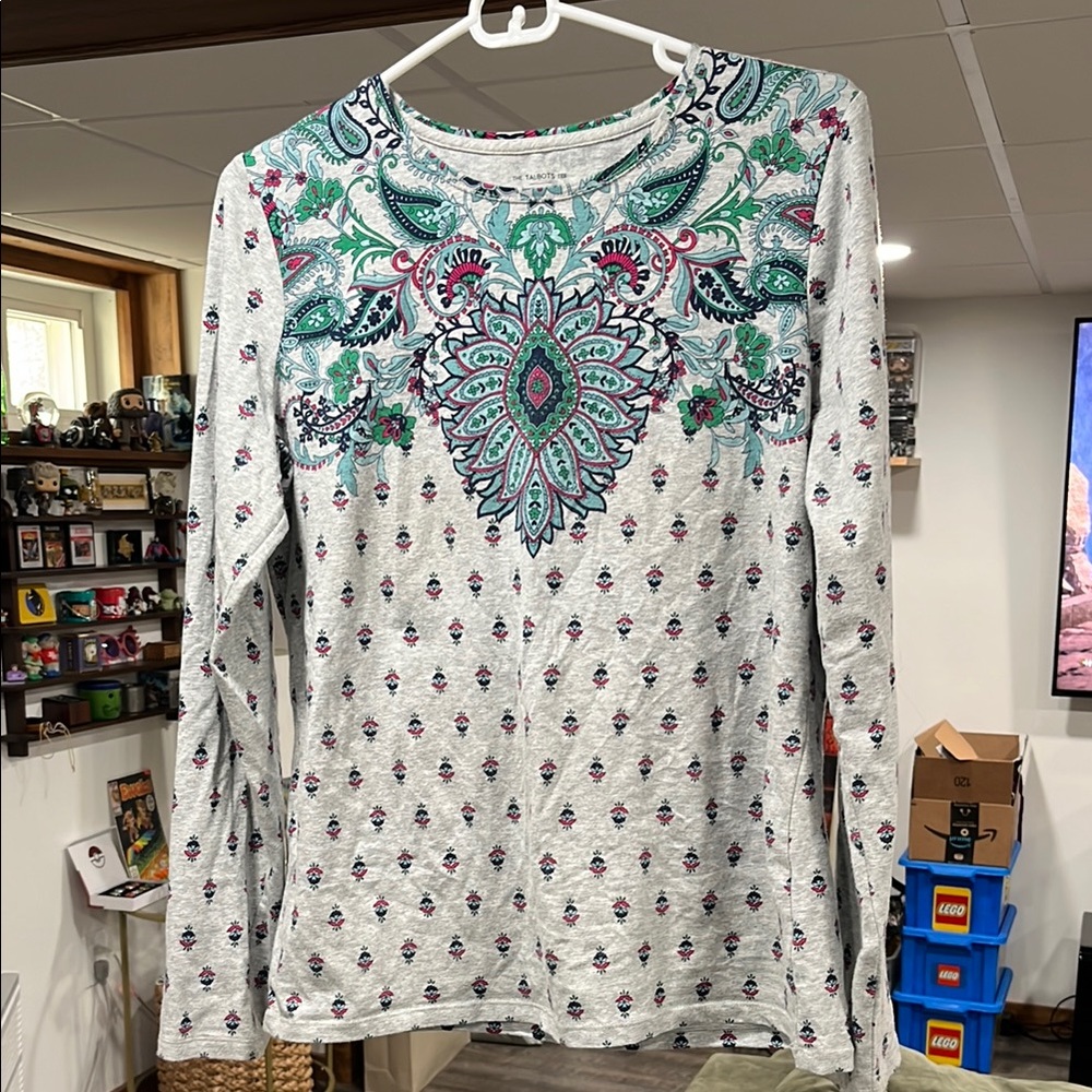 Floral Patterned Women's Top